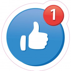道具相框 - 讚好, Like, Thumb up (FB00015)
