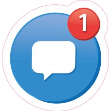 道具相框 - 訊息, Like, Thumb up, Message (FB00016)