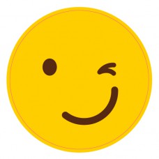 道具相框 - Emoji, Happy, 開心 (FB0033) 