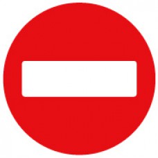 道具相框 -  prohibited entry 禁止進入 (FB00509) 