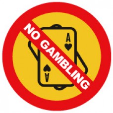 道具相框 -  No Gambling 嚴禁賭博 (FB00526) 