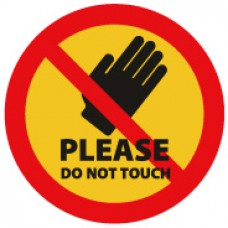 道具相框 -  Do not touch 嚴禁捉摸 (FB00531) 