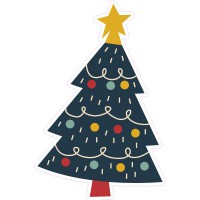 道具相框 - 聖誕節,聖誕樹 Christmas, X'mas, Tree (FBCX00008)