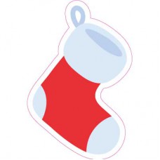 道具相框 - 聖誕節, 襪 Christmas, X'mas, red sock - 可加logo (FBCX00011)